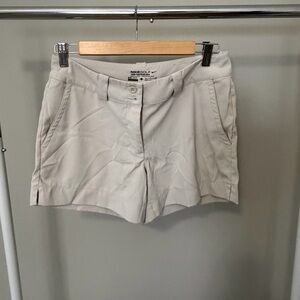 Nike Women's Cream Athletic Shorts